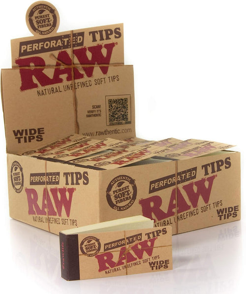 RAW Tips (Perforated Wide) 50ct | | Item No.: 2263