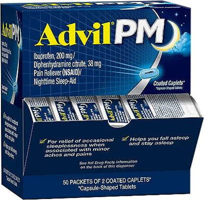 Advil PM 50 Caplets |Item No: 54