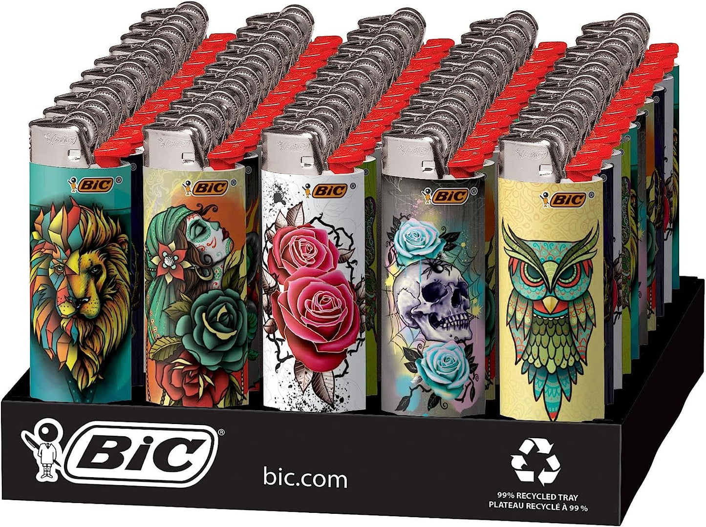 Bic Lighter Designer 50 ct. pack | Item no.: 1482-T