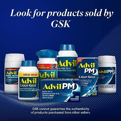 Advil PM 24 Caplets | Item No: 629