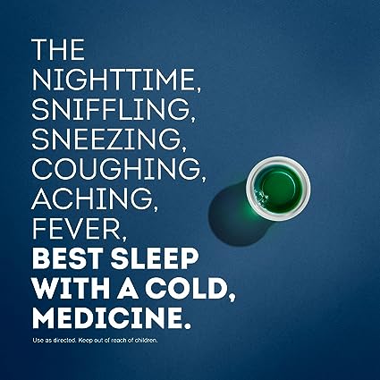 Vicks NyQuil Cold & Flu Nighttime Relief, 8 Fl Oz | Item No: 683