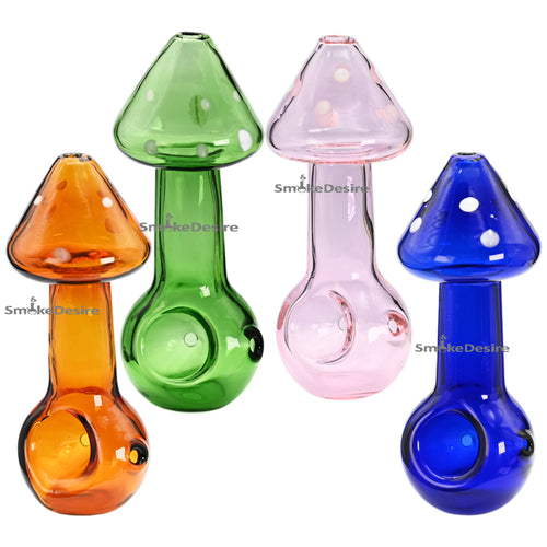 Glass Pipe Art Mushroom 4 | Item no.: 3249