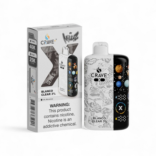 Crave X 40k (Blenco Clear) 3% Ultra Slim (5pk)