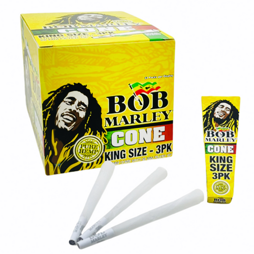 Bob Marley Cone (3pk) King Size 32 par box | Item no.: 3015