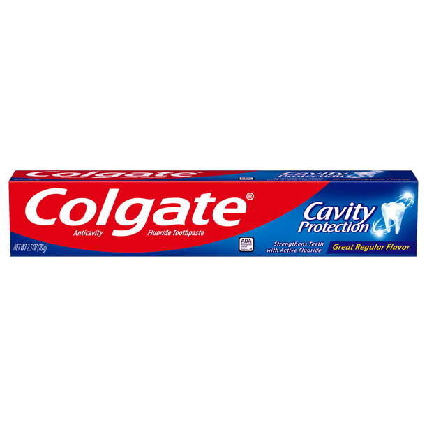 Colgate Cavity Protection Toothpaste Regular Flavor - 1 oz, 2.5 oz, 8 oz| Item no.: 835, 290, 199