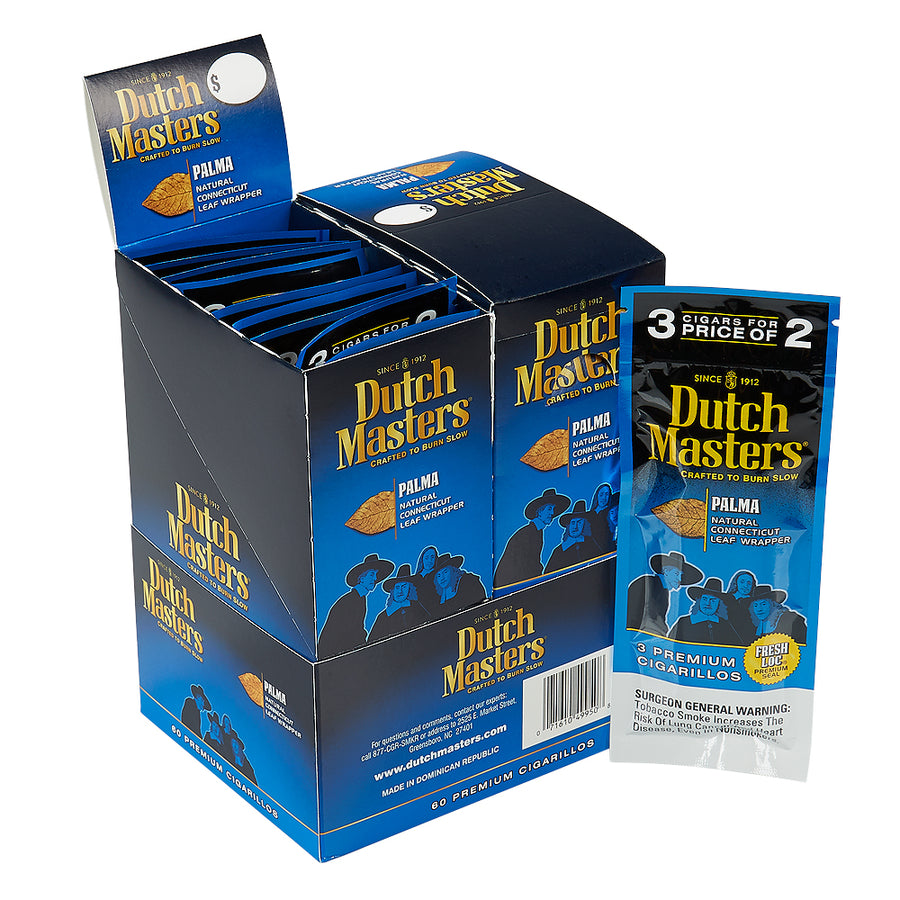 Dutch Master (3pk) Palma 20ct par Box | Item no.: 3850