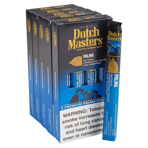 Dutch Master (4pk) Palma 5 par box | Item no.: 0027