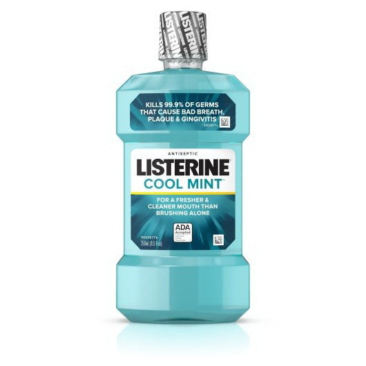 Listerine Mouthwash Cool Mint 250 ml. | Item no.: 3174