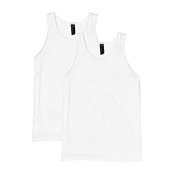 Tank Top White Shirts 6ct | Item no.: N/A