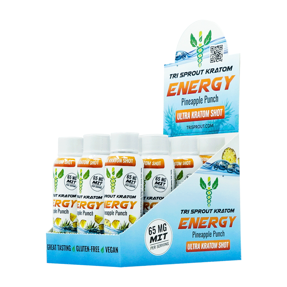 Tri Sprout Kratom Energy Pineapple 60 | Item no.: 3664