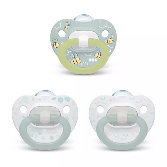 NUK Classic Pacifier Value Pack 3 count, assorted colors | Item no.: 1618