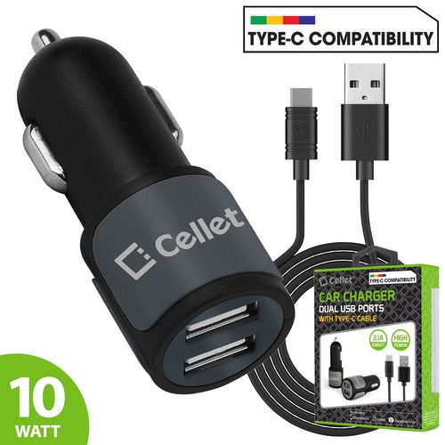 Celltell USB Car Charger 1/10ct | Item no.: 2466