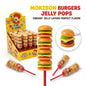 Mokibon Burger Jelly 24pcs