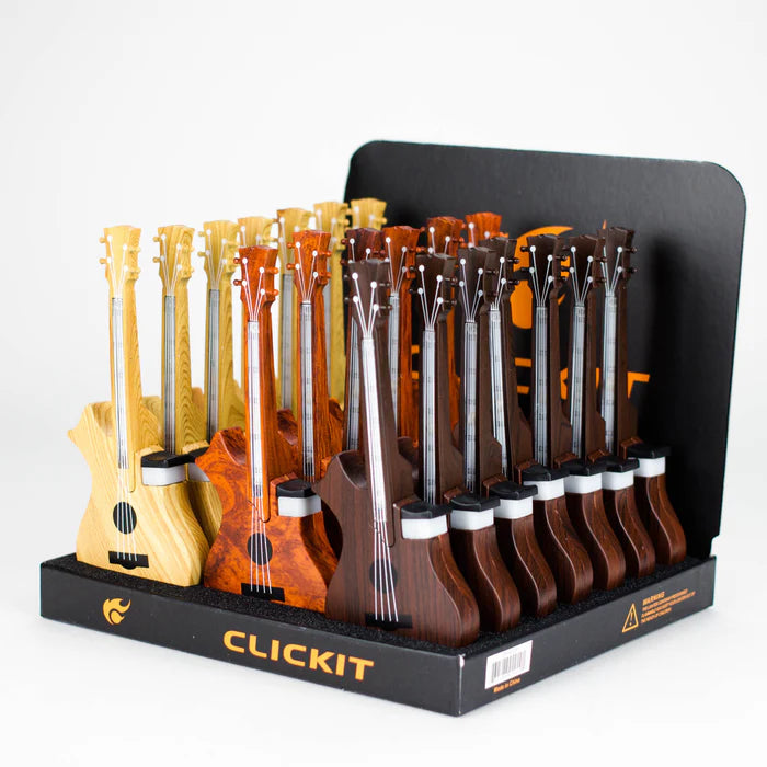 Guitar ClicKit Torch Lighter 20ct | Item no.: 3704