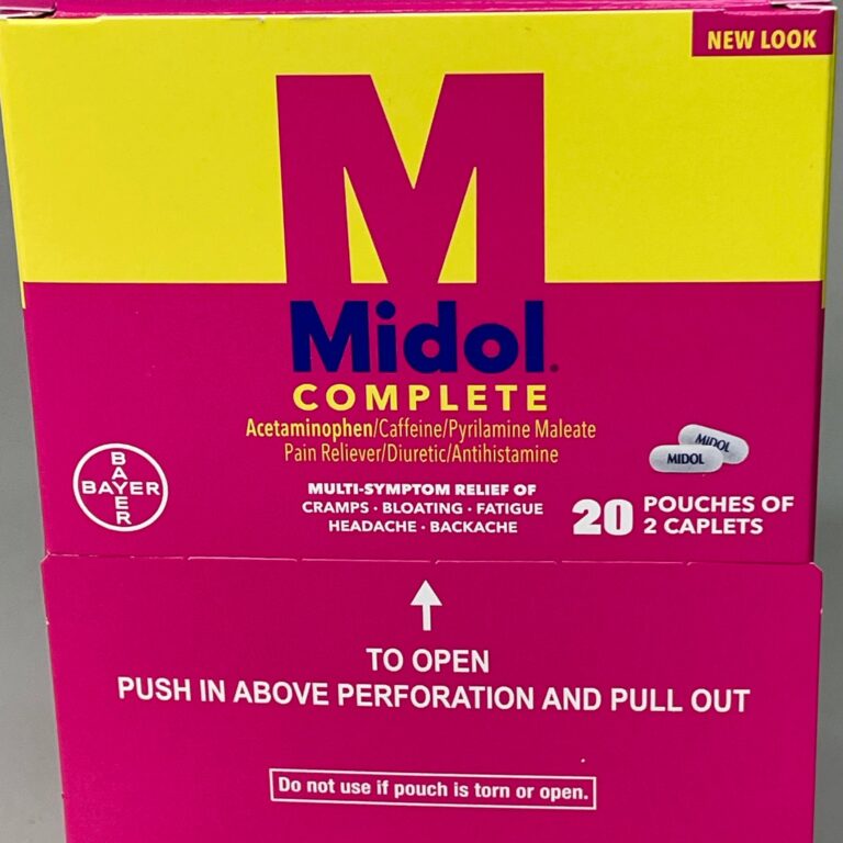 Midol 2 Caplets 20 ct Box| Item No: N/A