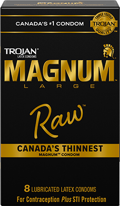 Trojan Magnum Raw Black 1/6