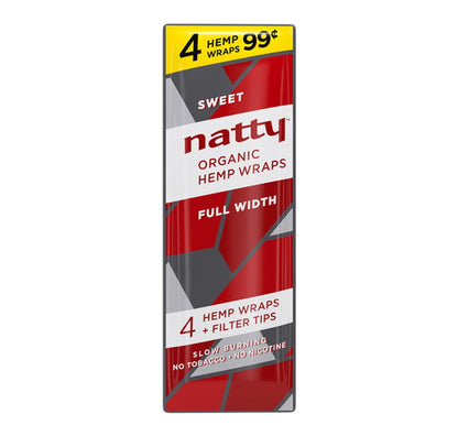 Natty Organic Hemp Sweet Wraps 60 ct. | Item no. 2115-S