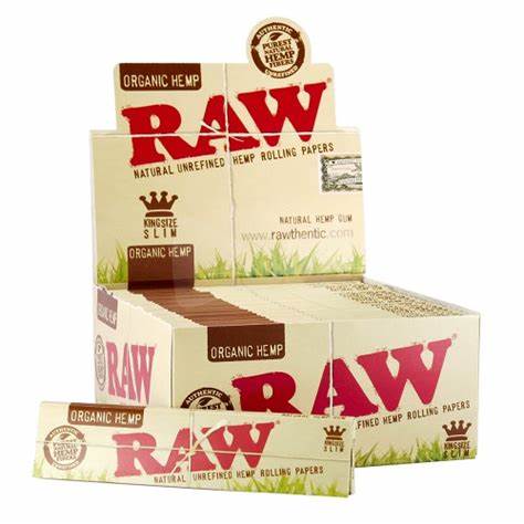 Raw Paper (Organic King Slim) | Item No.: 95