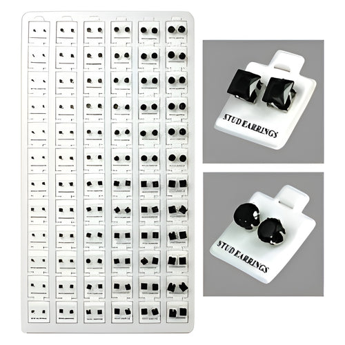 Jewelry Cube Zircon Black 72Pcs | Item no.: 2433