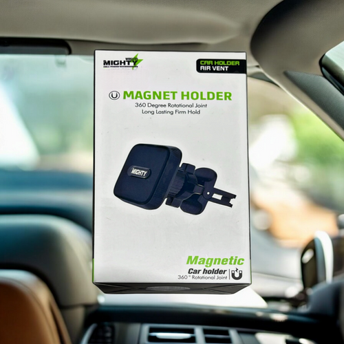 Mighty Magnetic Car Phone Holder for Air Vent – 360° Rotating Mobile Mount | Item no.: