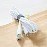 USB-A to Lightning Charging & Data Cable for iPhone – 3 FT & 6 FT, Black or White| Item No.: 323