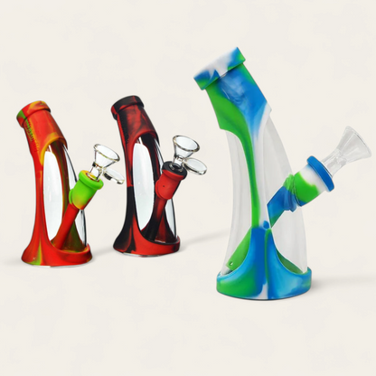 Silicon Water Glass Pipe Horn | item no.: 785