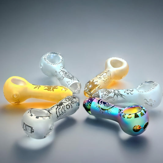 Glass Pipe THP17 Each Different Set Of 6ct | Item no.: 3283