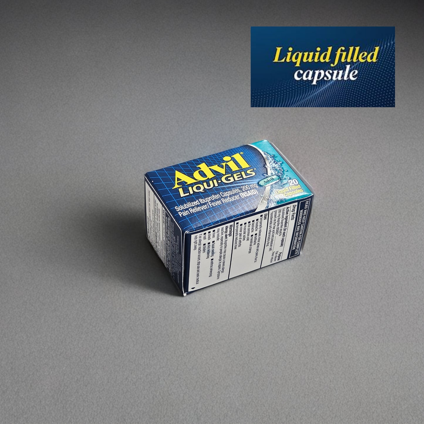 Advil Liquid Gel Capsules 20ct | Item No: 630