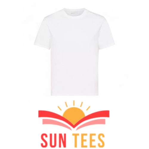 Sun tees U-Neck Sleeveless White T-Shirt 6ct | Item no.: