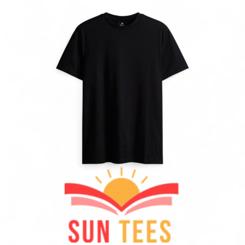 Sun Tees U-Neck Black Sleeveless T-Shirt 6ct | Item no.: