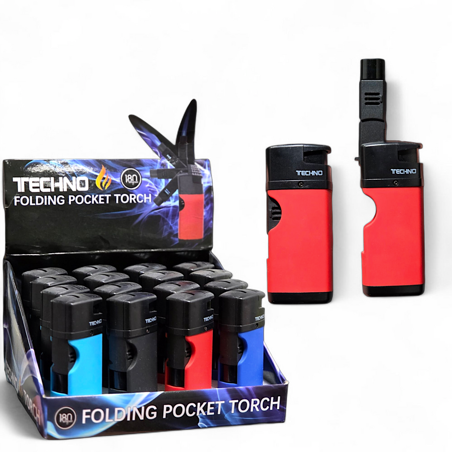 Techno Folding Torch 16ct | Item no.: 3716