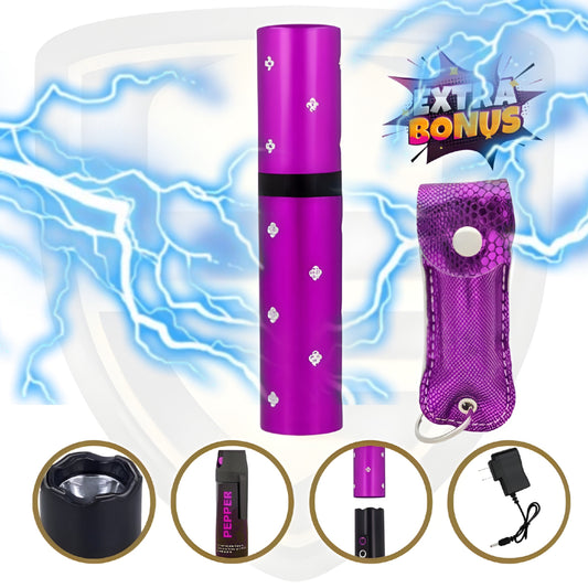 Stun Gun Plus Pepper Spray (Self Defence) | Item no.: 2129-SP