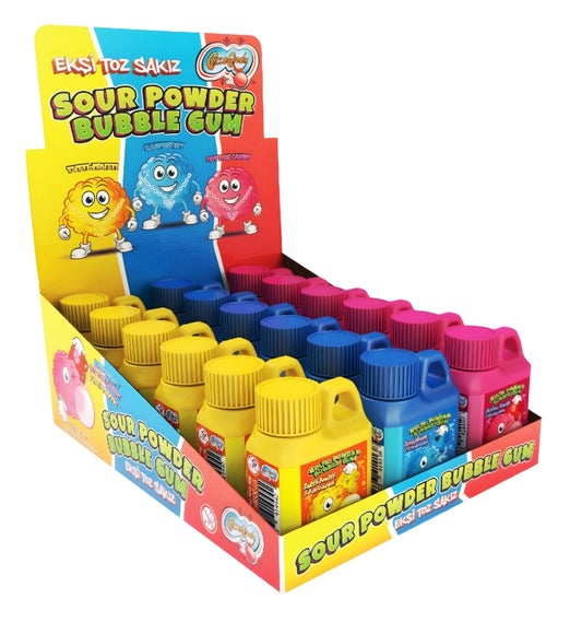 Sour Powder Bubble Gum 18pcs