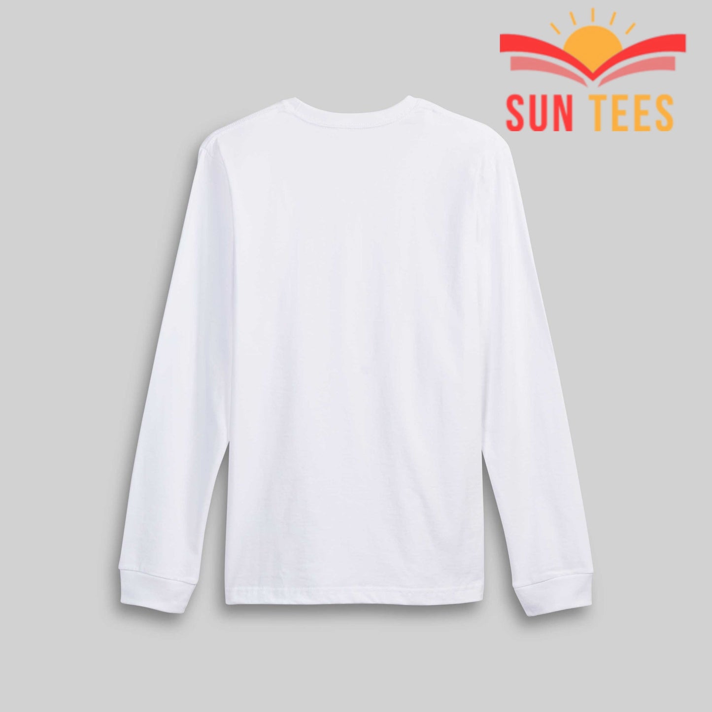 Sun Tees White Long Sleeve T-Shirt | Item no.: 2566-STW