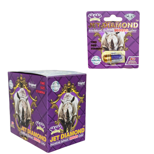Jet Diamond 999999 Limited Capsule – Sealed Single-Capsule Adult Supplement | Item No.: 1568