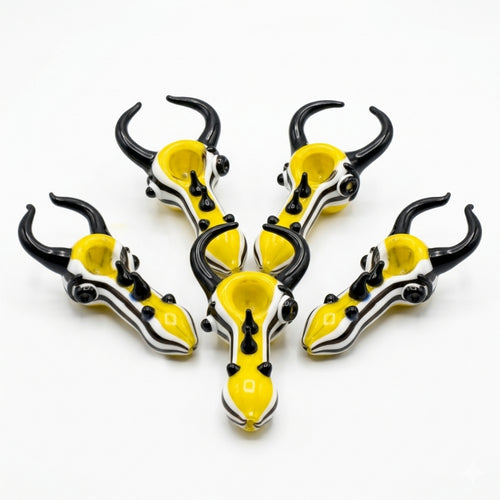 LARGE Glass PIPES Rhino Horn| | Item No.: 2863
