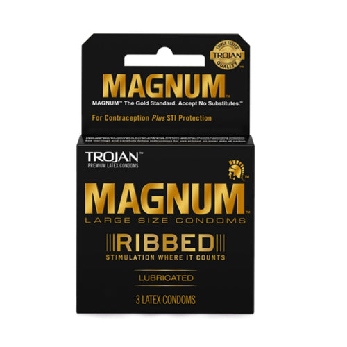 Trojan Magnum Ribbed 6 ct. | | Item No.: 510