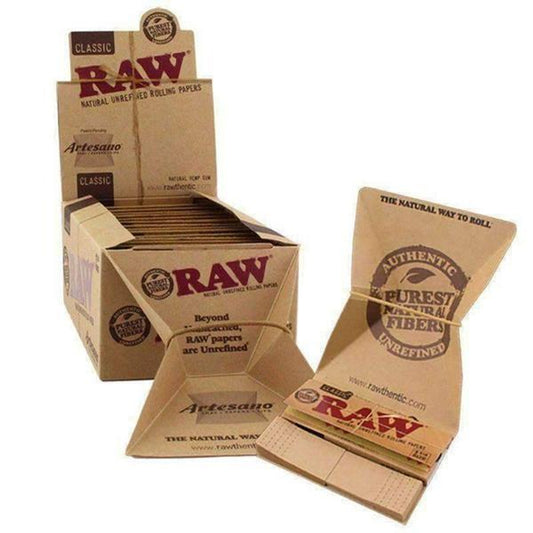 RAW Classic Artesano 1¼ Size Rolling Papers 15ct | Item No: 101