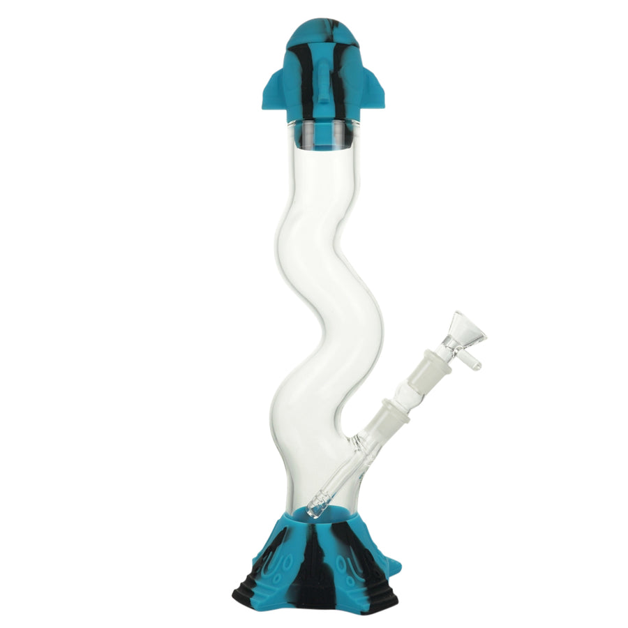 Silicone Water Glass Pipe Rocket | Item no.: 2820