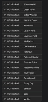 Song of India Single Incense Stick 100ct