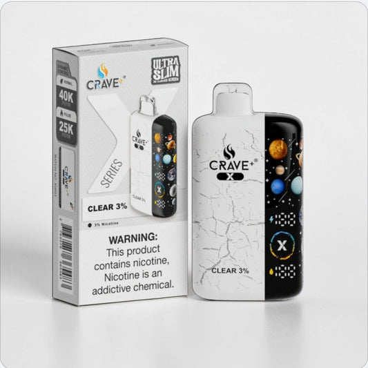 Crave X 40k (Clear) 3% Ultra Slim (5pk)