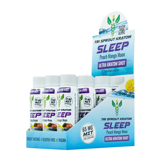 Tri Sprout Kratom Sleep Peach Mango Moon 60 12ct | Item no.: 3666