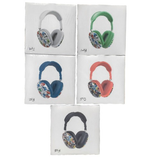 P9 Wireless Bluetooth Over-Ear Headphones – Graffiti Design, Multiple Colours | Item no. 2199-2