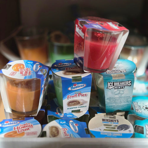 Candy scented candles 3oz