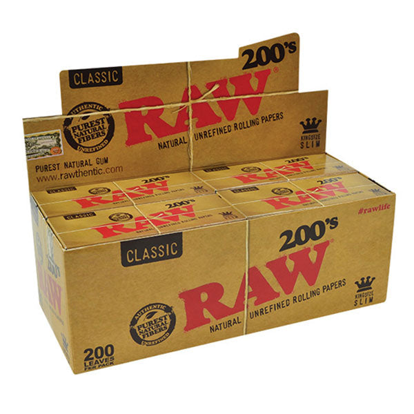 Raw Classic King Slim 200's | item no.: 1617