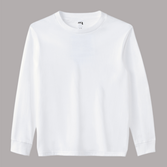 White Long Sleeve T-Shirt | Item no.: 2566