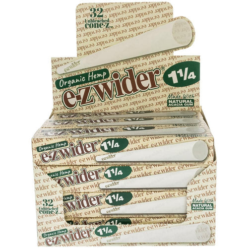 EZ Wider Cone 1 1/4 Organic Hemp | Item no.: 3044
