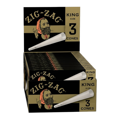 Zig Zag Cone King Size Ultra Thin 3 pk