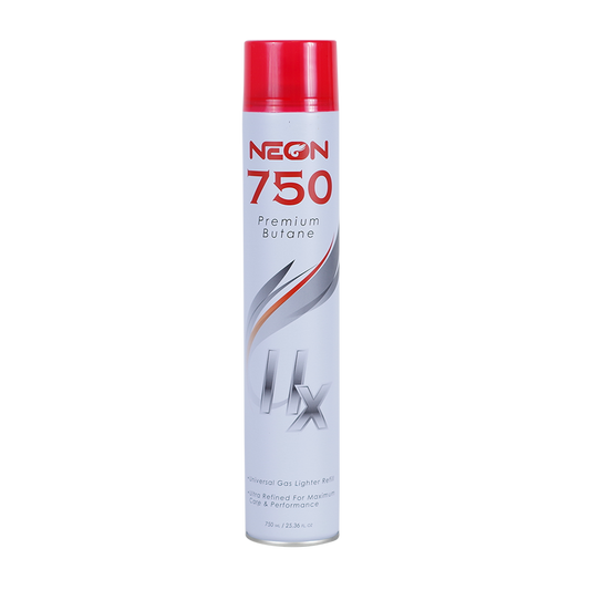 Neon 750 Premium Butane 9ct. | Item No:2505