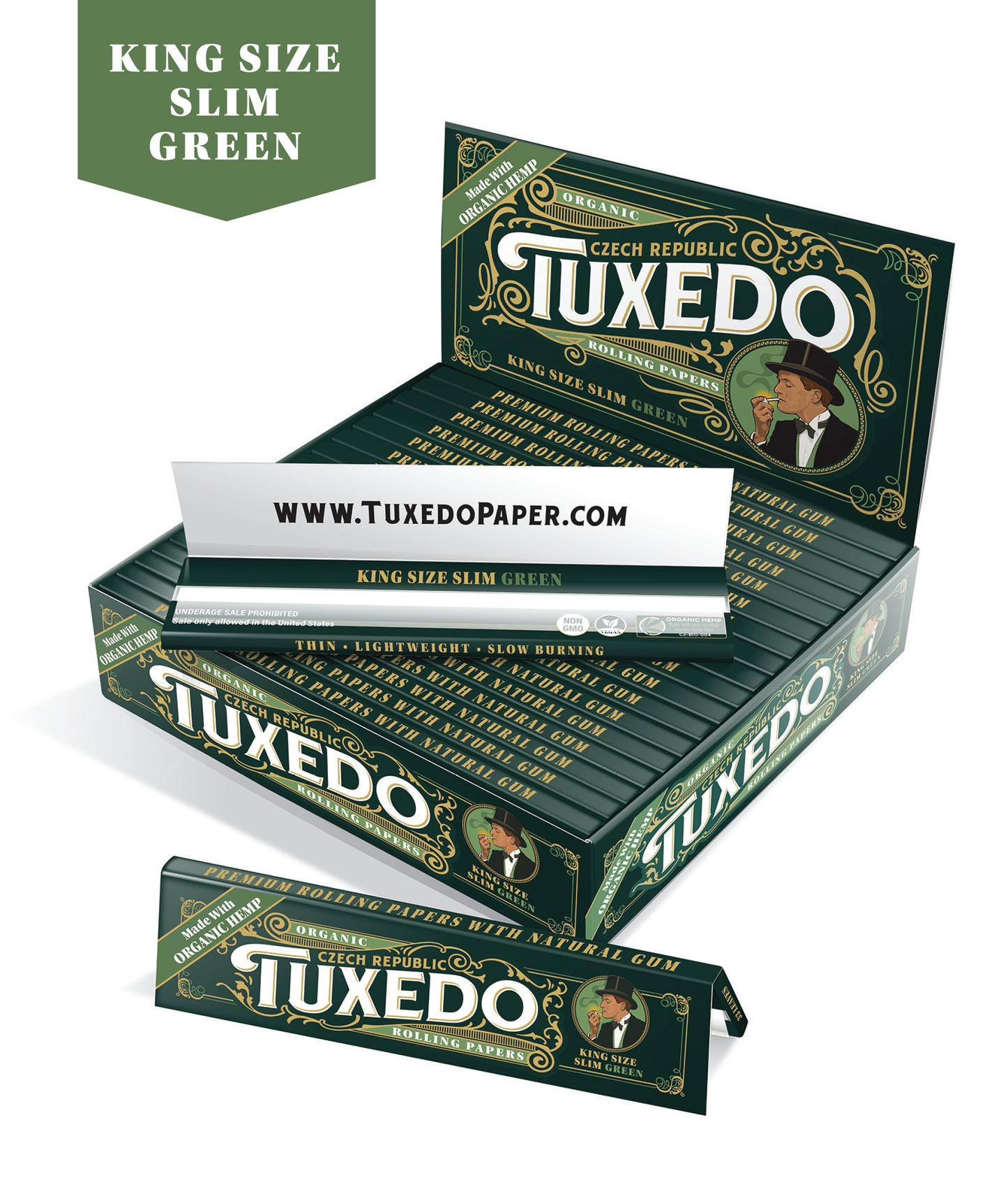 Tuxedo Rolling Paper Original 50 ct. | Item  no.: 2761